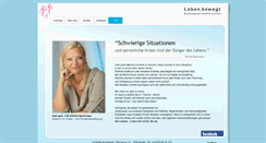 Desktop Screenshot of lebenbewegt.at